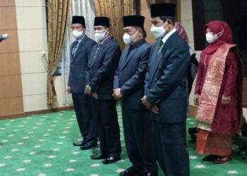 Wako Ahmadi Lantik Dua Pejabat dari Kabupaten, Kaban BKPSDM: Sudah ada Izin dari Atasan