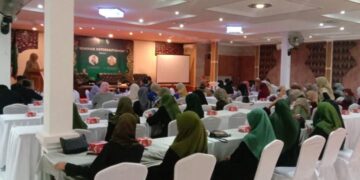 Dihadiri Langsung Ketua Umum Kohati PB HMI, Kohati Tanjabbar Gelar Seminar Keperempuanan