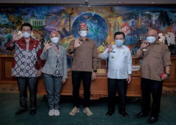 Al Haris Lakukan Audiensi ke BRGM RI dan Kemenparekraf RI