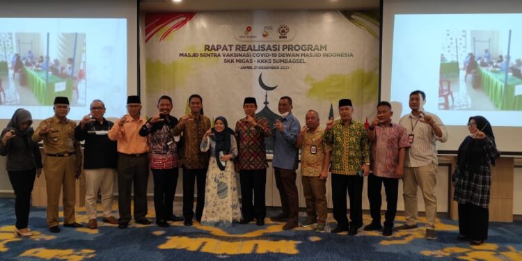 Ciptakan Herd Immunity Masyarakat, SKK Migas – KKKS Galakkan Program Vaksinasi Bersinergi dengan Dewan Masjid Indonesia di Seluruh Daerah Wilayah Kerja