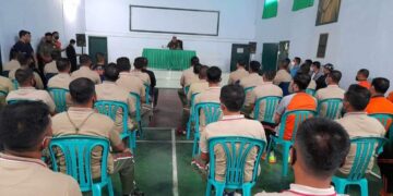 Prajurit Dan PNS Kodim 0417/Kerinci, Terima Jam Komandan Danrem 042/Gapu