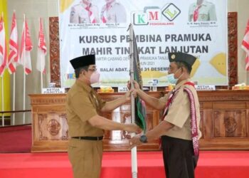 Bupati UAS Buka KML Kwarcab Pramuka Tanjab Barat