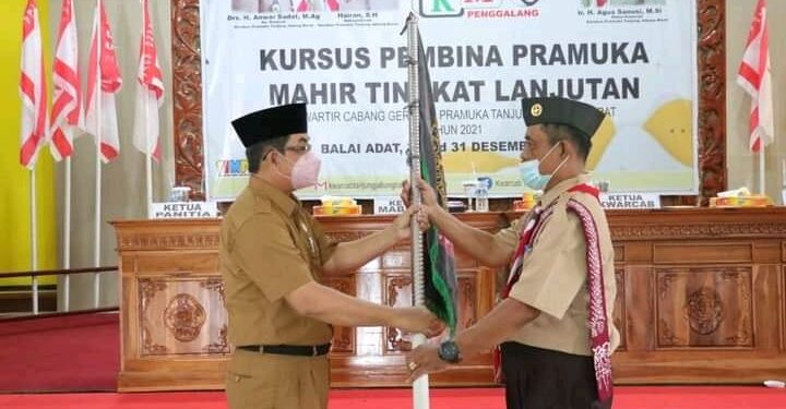 Bupati UAS Buka KML Kwarcab Pramuka Tanjab Barat