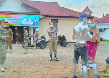 Tiga Manusia Silver Diamankan Satpol PP Kota Sungai Penuh