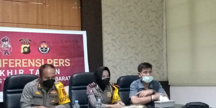 Selama 2021, Sebanyak 78 kasus Lakalantas di Tangani Polres Tanjab Barat