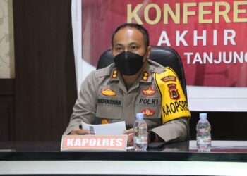 Sepanjang Tahun 2021, Kasus Kriminalitas di Tanjab Barat Menurun 23,21 Persen