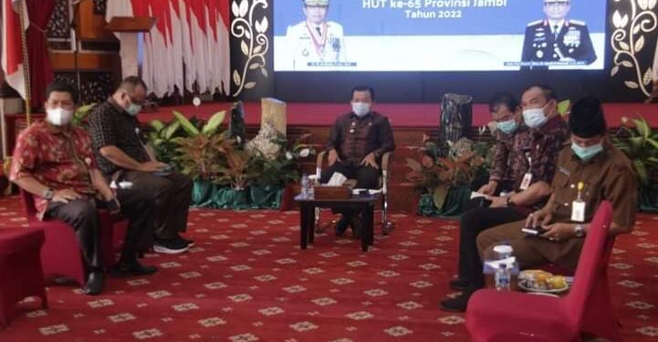 Al Haris: Buku 65 Tokoh Perspektif Pemikiran Pembangunan Jambi Merupakan Acuan Dalam Pembangunan Jambi