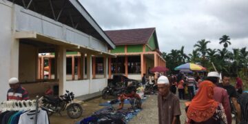 Pedagang Keluhkan Sarana dan Prasarana Pasar Rakyat Sungai Saren