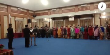 Ini Nama-nama 77 Pejabat Eselon III & IV yang Dilantik Wako Ahmadi
