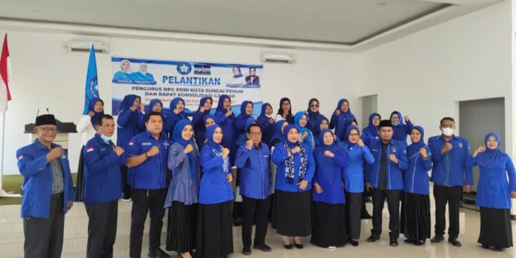 Ketua PDRI Kota Sungai Penuh Resmi Dilantik