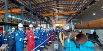 SKK Migas Resmikan Fabrikasi 2 Proyek Migas