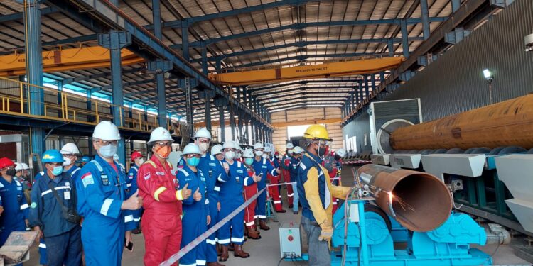 SKK Migas Resmikan Fabrikasi 2 Proyek Migas