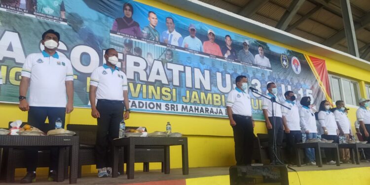 Gubernur Jambi Buka Piala Soeratin U-13 & U-15 di Tebo