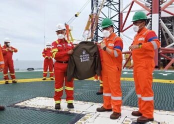 Kepala SKK Migas Tinjau Sumur Eksplorasi Manpatu-1X