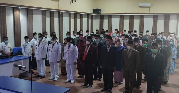 59 Pejabat Eselon III dan IV Dilantik Sekda Kerinci