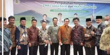 Wako Ahmadi Hadiri Pengukuhan Pengurus BMKJ & HKKN Jawa Barat