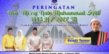 Ustadz Muhammad Yanor Dari Kelua Akan Isi Ceramah Isra Mi’raj di Masjid Syekh Utsman