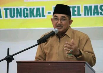 Pengurus PBSI Tanjab Barat Resmi Dilantik, Ini Harapan Bupati UAS