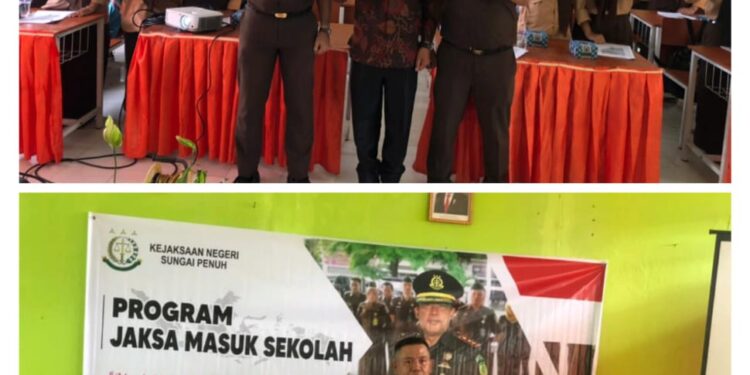 Kejaksaan Negeri Sungai Penuh Gelar Kegiatan Jaksa Masuk Sekolah