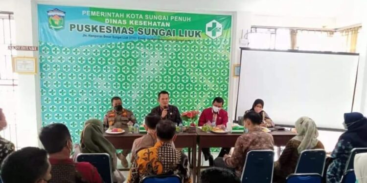 Pemkot Sungai Penuh Gelar Rapat Evaluasi Capaian Target Vaksinasi