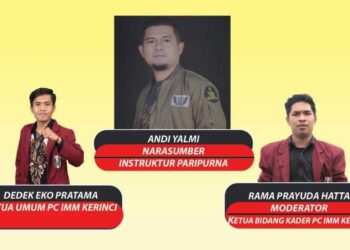 Hadirkan Instruktur Nasional, Ini yang Dibahas PC IMM Kerinci