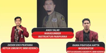 Hadirkan Instruktur Nasional, Ini yang Dibahas PC IMM Kerinci