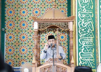 Jadi Khatib Sholat Jumat, Bupati UAS Sampaikan Keutamaan Bulan Rajab