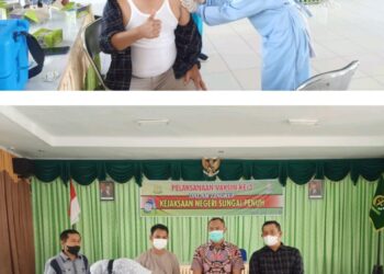 Sumarsono Kasi Intel Kejaksaan Negeri Sungai Penuh : Kita Telah Mengadakan Vaksin ke-3