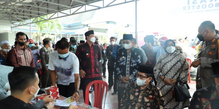 Refleksi Satu Tahun Uas- Hairan Diisi Dengan Tasyakuran Dan Vaksinasi Booster