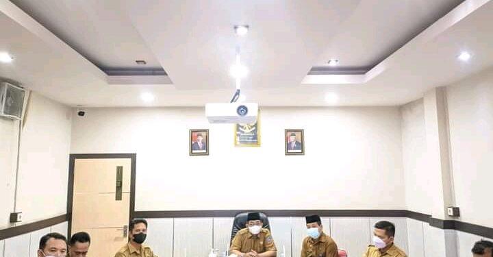 Bupati UAS Hadiri Sosialisasi RAN PASTI Secara Virtual