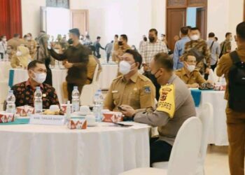 Wabup Hairan Hadiri Rakor Forkopimda Se-Provinsi Jambi