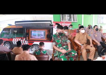 Bupati UAS Ikuti Rapat Percepatan Vaksinasi dengan Kapolri