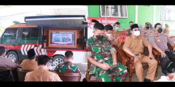 Bupati UAS Ikuti Rapat Percepatan Vaksinasi dengan Kapolri