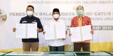 Serah Terima Tanggung Jawab Sosial, Bupati UAS: Pentingnya Membangun Rasa Cinta Tanjabbarat