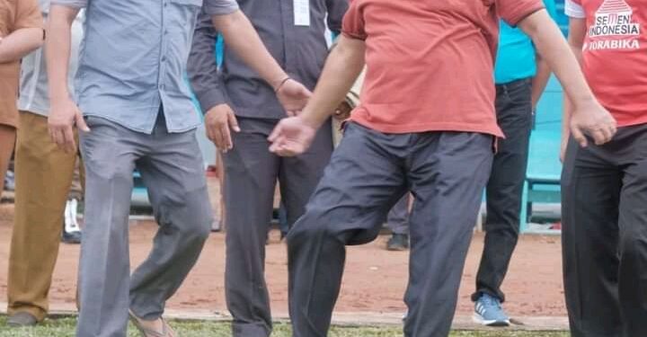 Bupati Anwar Sadat Buka Tunamen Sepak Bola OPD CUP