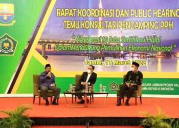 Bupati UAS Jadi Narasumber Pada Rakor Hearing Dan Konsultasi Pendamping PPH