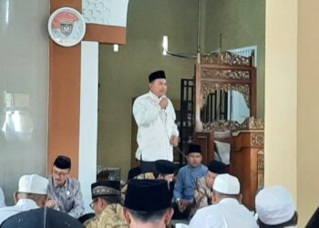 Hadiri peresmian masjid, wabup sarolangun ajak masyarakat untuk sama-sama memakmurkan masjid