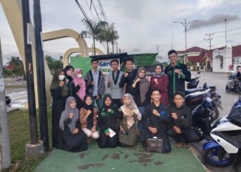 Gerakan Literasi, HMI Tanjab Barat Buka Gerobak Baca Insan Cita