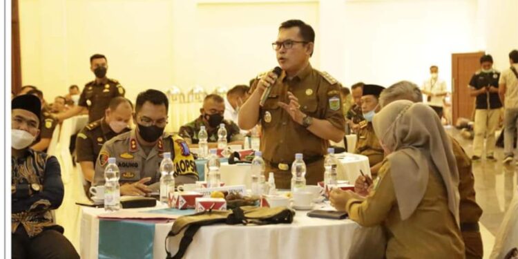 Wako Ahmadi Hadiri Rakor Forkopimda Se-Provinsi Jambi