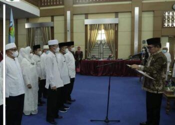 Wako Ahmadi Lantik & Kukuhkan Pengurus IPHI Kota Sungai Penuh