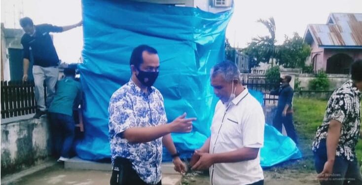 Mesin ATM BNI Dibobol Maling, Rp 287 Juta Raib Polres Kerinci Langsung ke Lokasi