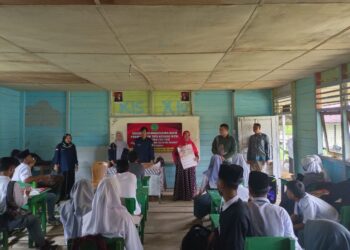 Lakukan Sosialisasi ke Sekolah, Prodi HTN STAI An-Nadwah Kuala Tungkal Disambut Antusias oleh Para Siswa