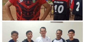 Wawako Alvia Santoni Lepas 3 pemain Wakili Sungai Penuh Soratin U-13 Putaran Nusantara ke DKI Jakarta