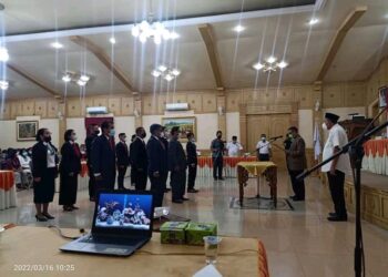 Hadiri pelantikan BPD BAMAG LKKI Sarolangun, Wabup berharap agar menjaga keharmonisan dan persatuan