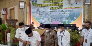 Gelar Musrenbang tahun 2023 Bupati sarolangun : pemulihan ekonomi melalui pemantapan insfrastruktur dan daya saing daerah