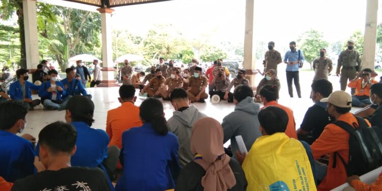 Demo PMII Bakal Tagih Janji Gubernur, 600 TNI Polri Dikerahkan