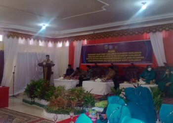 Bupati sarolangun hadiri Sertijab camat Sarolangun sekaligus Pelantikan LAM Kecamatan Sarolangun