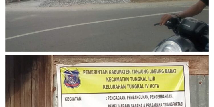 Kelurahan Tungkal IV Kota Terkesan Curi Start Kerjakan Kegiatan DAU