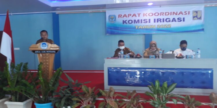 H. Anto: Wujudkan Irigasi Berkompeten, PUPR Kerinci Adakan Rapat Komisi Irigasi Tahun 2022