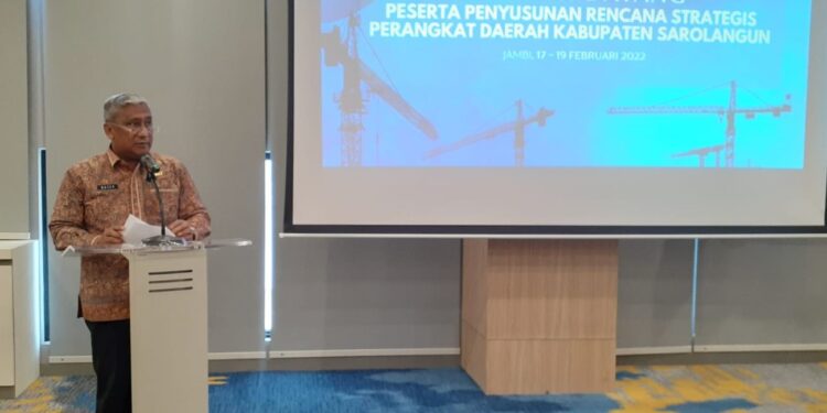 Kegiatan Penyusunan Renstra Perangkat Daerah Tahun 2023-2026 Pemkab Sarolangun